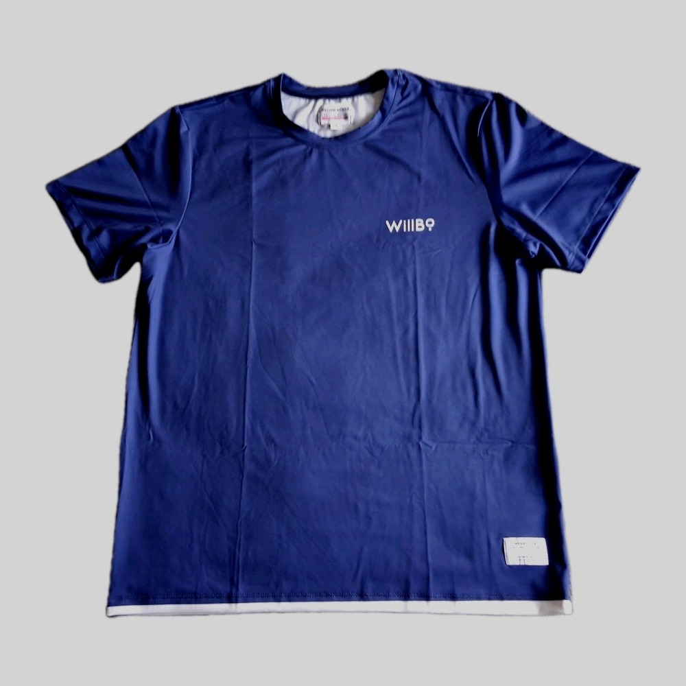 WillBo T Shirt Men's Small Field Court Water Trail Performance Made in USA‎